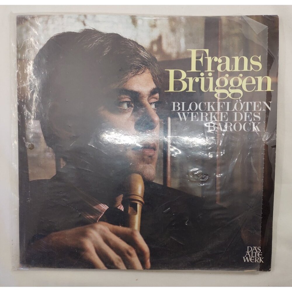Frans Brüggen - Blockflötenwerke des Barock LP Telefunken SAW 9560-M Germany